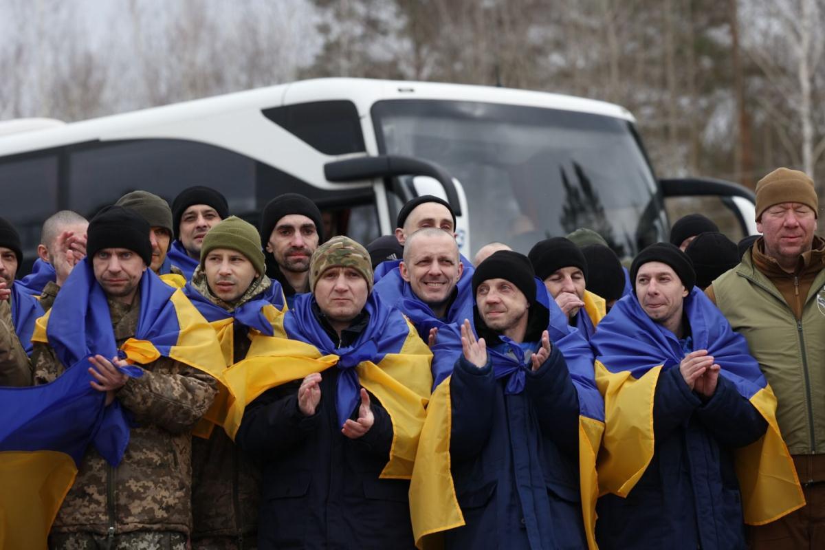 Обмін полоненими. Фото: facebook/Володимир Зеленський