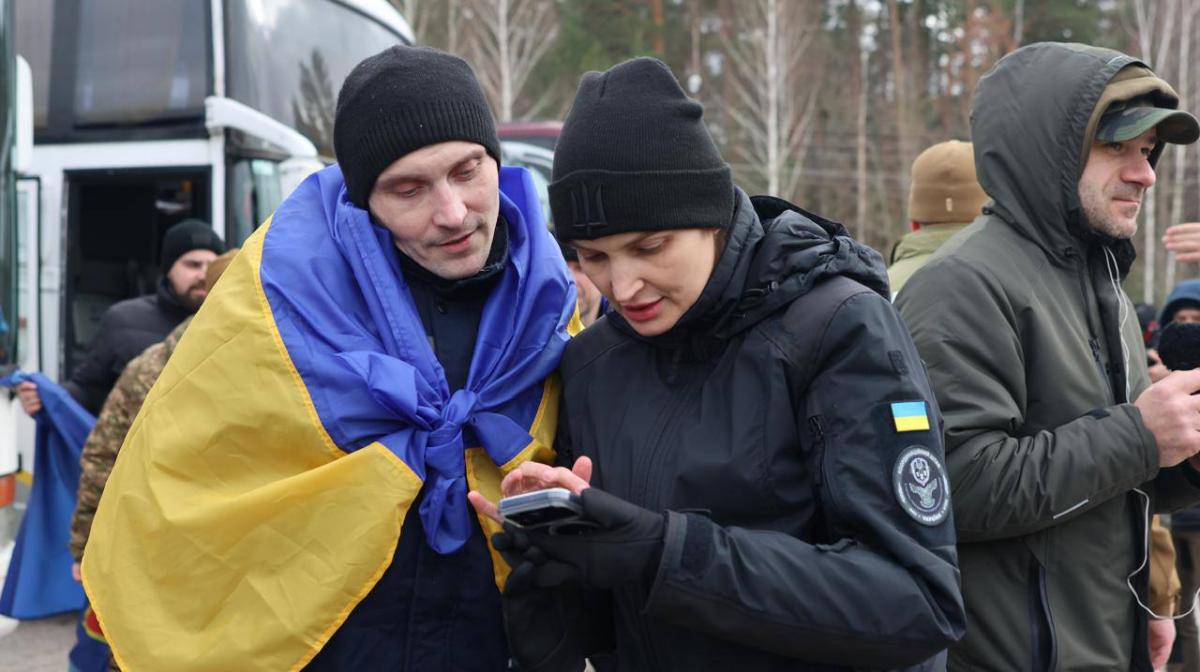 Обмін полоненими 6 березня 2026. Фото: Telegram/Zelenskiy / Official