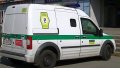 An Oschadbank collection vehicle. Photo: YouTube video screenshot