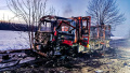 At night, russians targeted rescuers in Kharkiv Region, car was destroyed