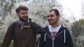 Zoryan Kis and his husband. Photo: Konstantin Chernichkin