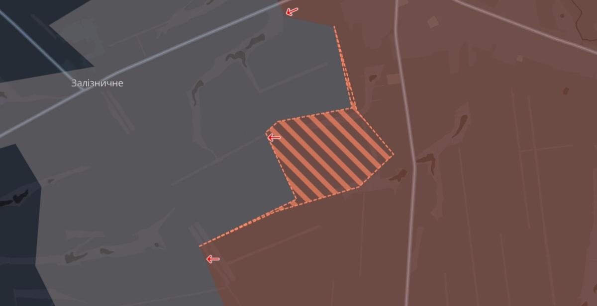 Photo: screenshot of the interactive map of DeepState.