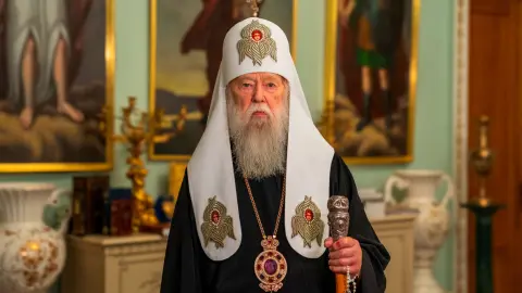 Патриарх Филарет (Денисенко). Фото: facebook/KyivPatriarchate
