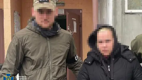 Задержание агента РФ. Фото: Служба безопасности
