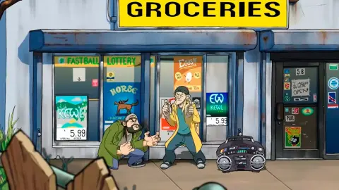 Джей и Молчаливый Боб. Фото: Jay and Silent Bob: Chronic Blunt Punch