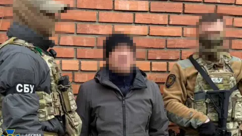 Задержание вражеского корректировщика. Фото: СБУ