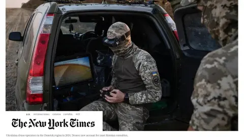 Ukrainian drone from F-Drones selected for delivery to the Pentagon among dozens of competitors, according to The New York Times