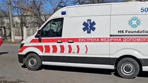 Последствия атаки. Херсон. Фото: скриншот видео