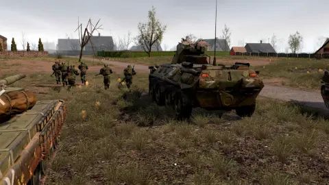 Пропагандистская игра Ukrainian Warfare: Герои Гостомеля. Скриншот: Steam