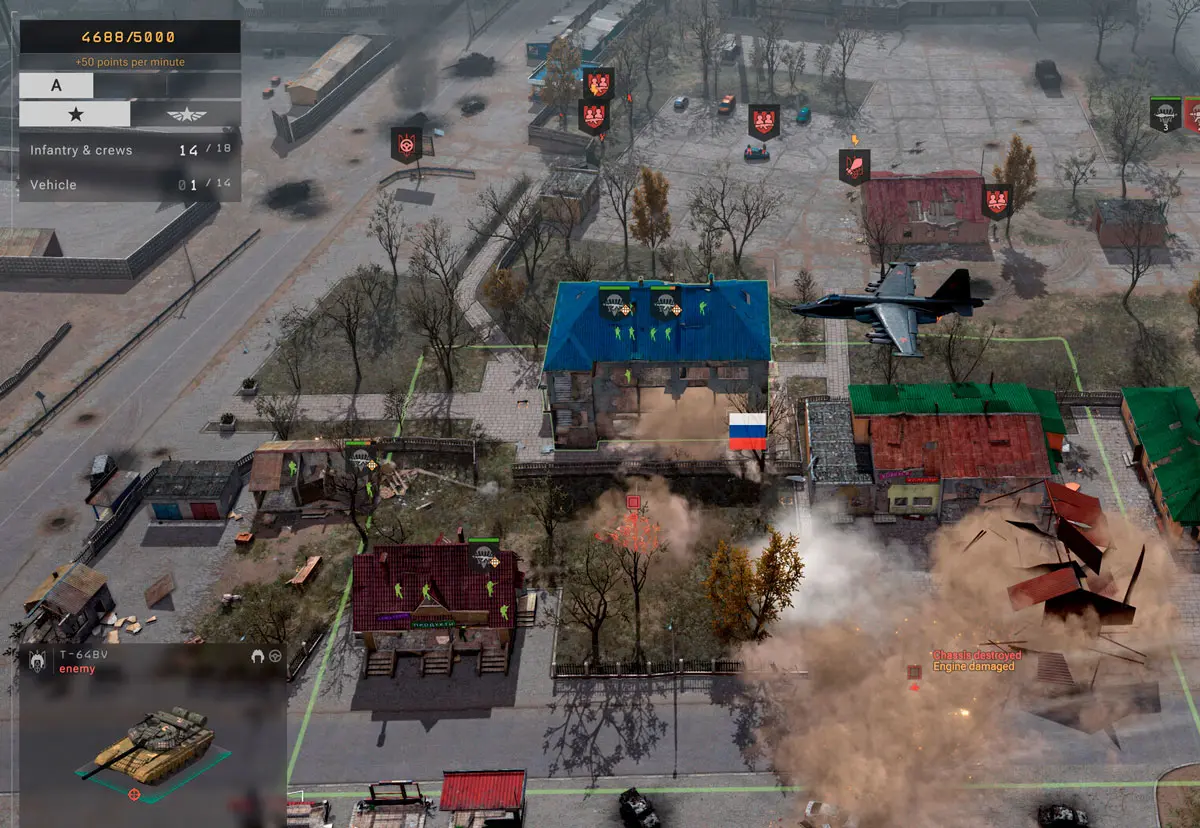 Пропагандистська гра Ukrainian Warfare: Gostomel Heroes. Скриншот: Steam
