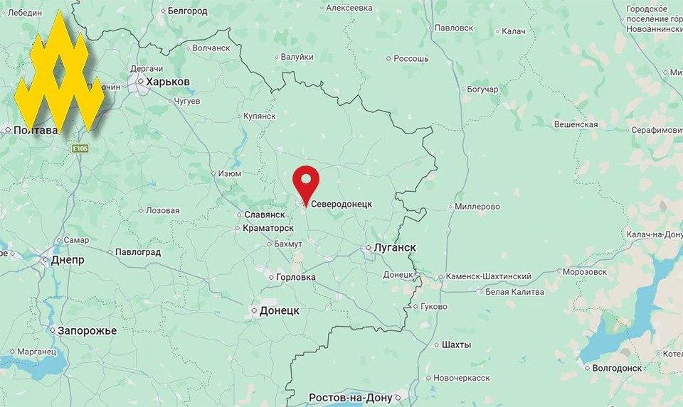 Партизани знеструмили штаб бригади окупантів у Сєвєродонецьку. Фото: Telegram/АТЕШ