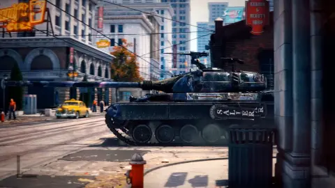 World of Tanks запускает коллаборацию с Mafia. Фото: скриншот из видео