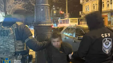 Задержание агента ФСБ. Фото: Служба безопасности