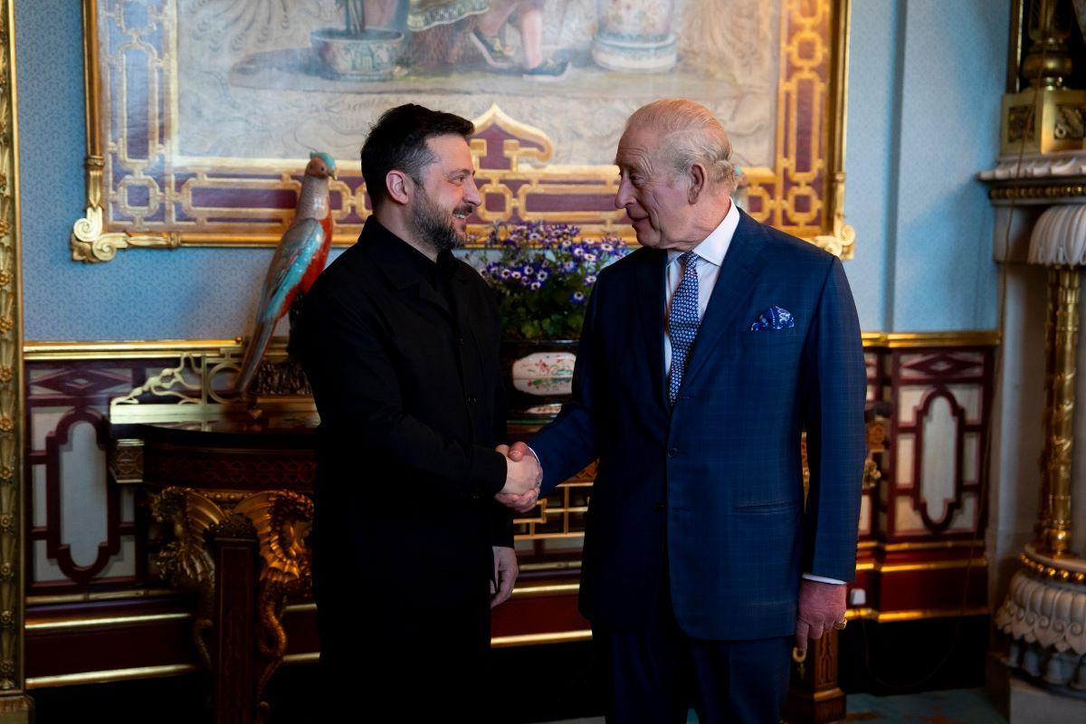 Владимир Зеленский, Чарльз III. Фото: facebook/zelenskyy.official 