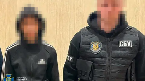 Задержание агента РФ. Фото: Служба безопасности