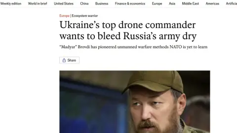 Украина уже "истощает" российскую армию быстрее, чем та пополняется, – "Мадяр" в интервью "The Economist"