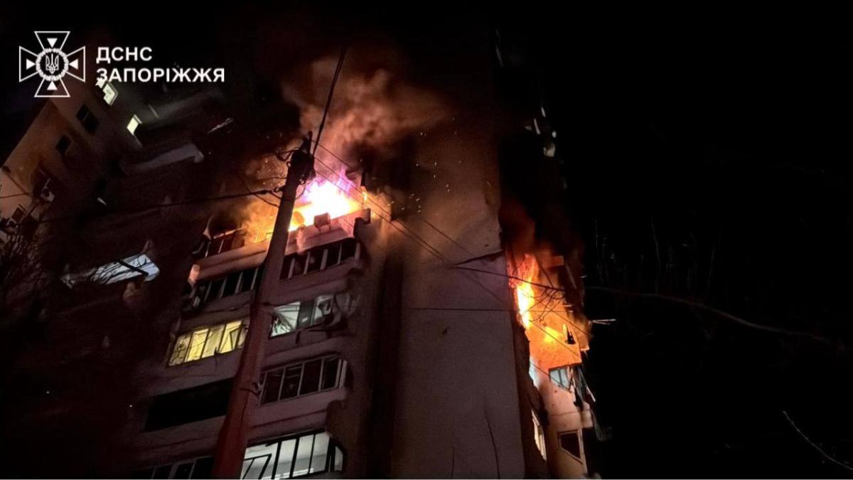 Consequences of the Russian attack on Poltava region. Photo: SES