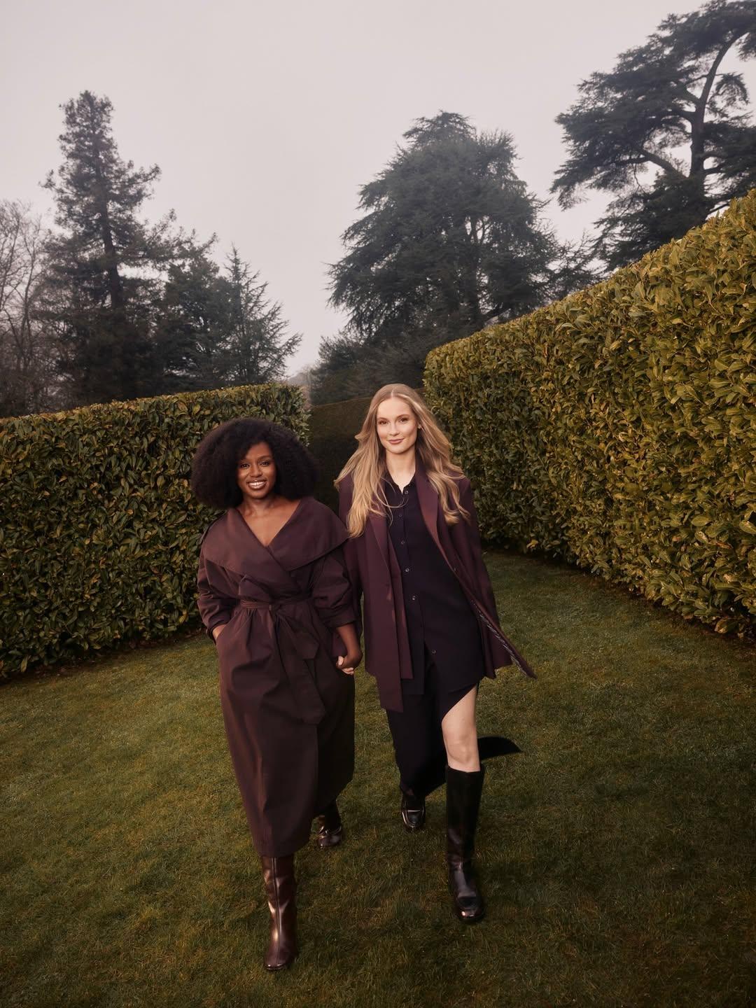 Микаэлла и Франческа. Фото: Instagram/bridgertonnetflix