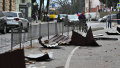 Consequences of strike on Lviv on March 24. Photo: facebook/andriy.sadovyi