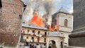 Drone attack on Lviv. Photo: Andriш Sadovyi/Telegram