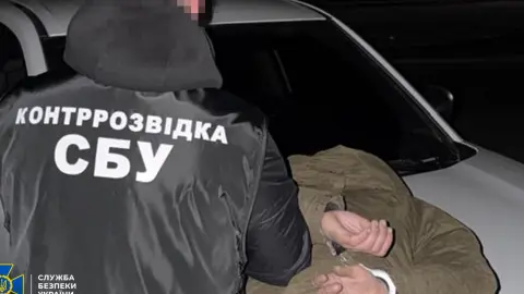 Задержание агента ФСБ. Фото: Служба безопасности