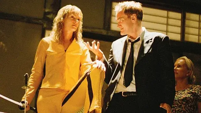 A frame from the film 
