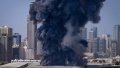 Dubai after the Iranian attack. Photo: Altaf Qadri/TASS.