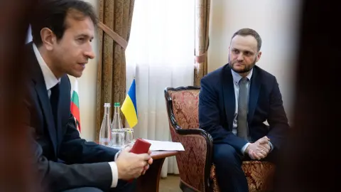 Исмаилов и Кулеба. Фото: Минразвития в Telegram