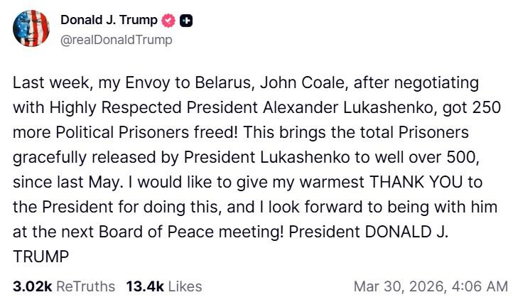 Скриншот повідомленні