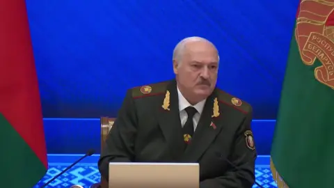 Олександр Лукашенко. Фото: скріншот відео