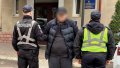 A man who was detained in Lviv after the murder of a territorial recruitment and social support center's  employee. Photo: National Police of Ukraine.