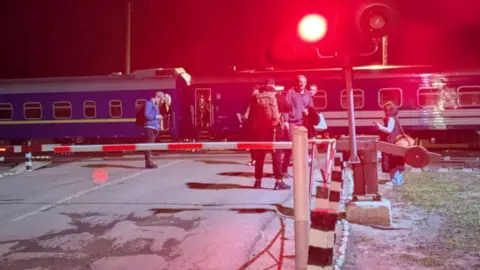 ДТП с поездом на Харьковщине. Фото: Национальная полиция