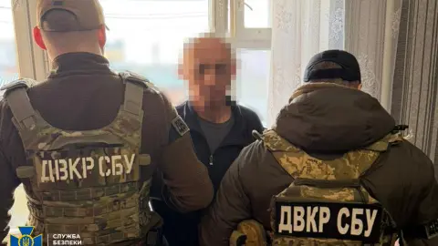 Задержание агента ФСБ. Фото: Служба безопасности