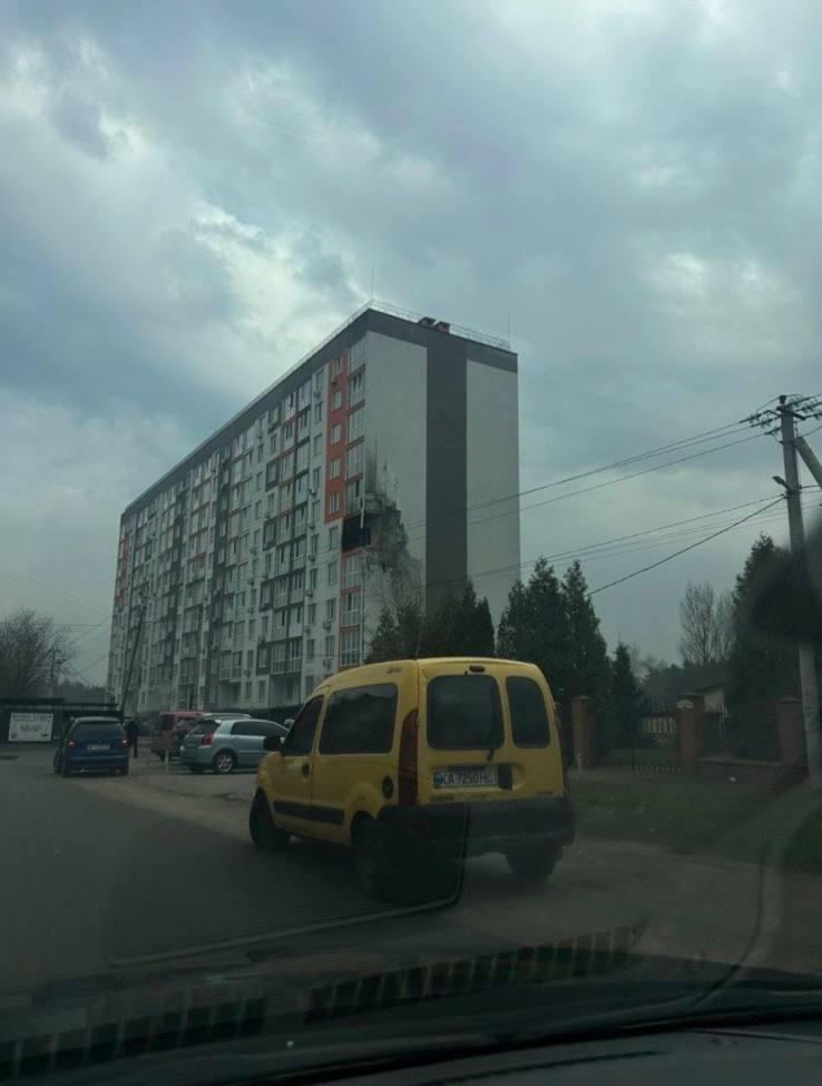 Разрушения в Обухове. Фото: соцсети