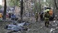 Consequences of one of the enemy attacks on Kyiv. Photo: archive/engage.