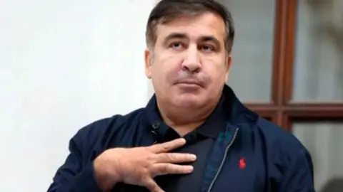 Михеил Саакашвили. Фото: скриншот из видео.