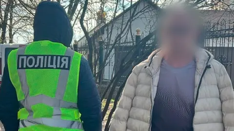Нападавший на ОТЦК в Харькове. Фото: Полиция Харьковской области