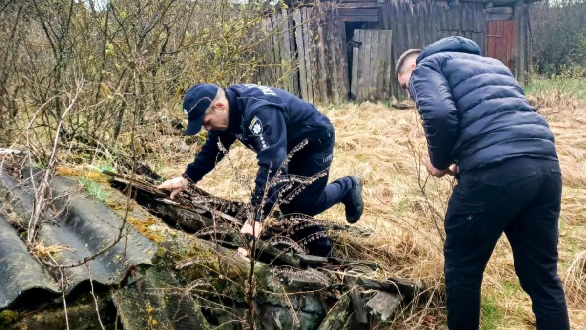 Полицейские ищут пропавшего мальчика. Фото: Национальная полиция 