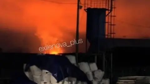 Новый удар по порту Усть-Луга в России