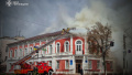 Condequences of the attack on Pryluky. Photo: State Emergency Service of the Chernihiv Region