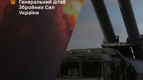 Поражение объектов РФ. Фото: Генштаб