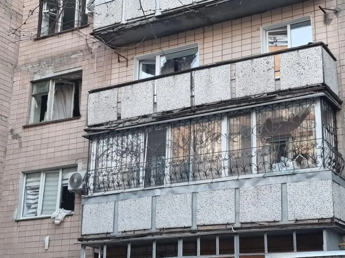Последствия атаки на Черкасскую область. Фото: tejegram/cherkaskaODA