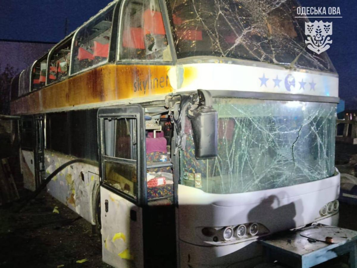 Russia strikes Odesa region. Photo: Telegram/Oleh Kiper/Odesa Regional State Administration