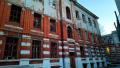 The Dnipro Polytechnic was damaged in a russian attack. Photo: facebook/ntudp