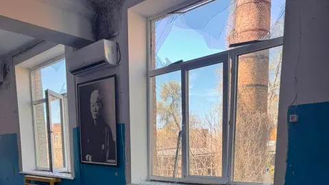 Зал самбо в Днепре пострадал от российского БПЛА. Фото: facebook.com/danylo.miro