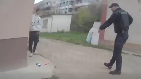 Задержание стрелка. Фото: скриншот видео