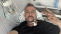 Serhii "Flash" Beskrestnov in the hospital. Photo: Serhii Flash Facebook