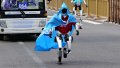 A robot running a half marathon. Photo: Reuters