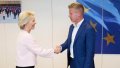 Peter Magyar, Ursula von der Leyen. Photo: facebook/peter.magyar.102