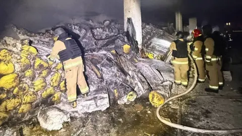 Attack on the Odesa Region. Photo: State Emergency Service of the Odesa Region.